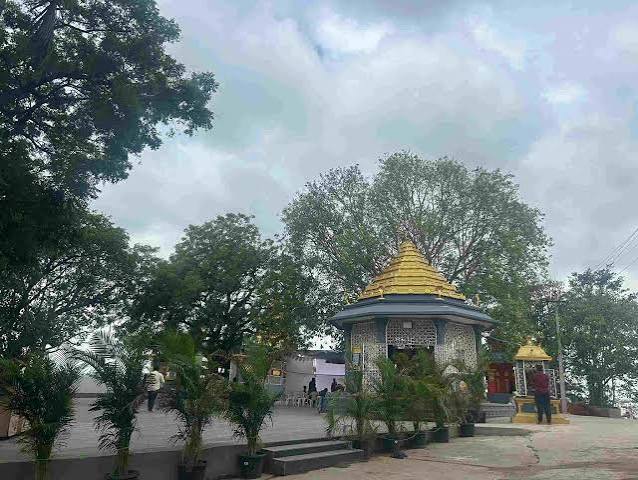 Temple courtyard